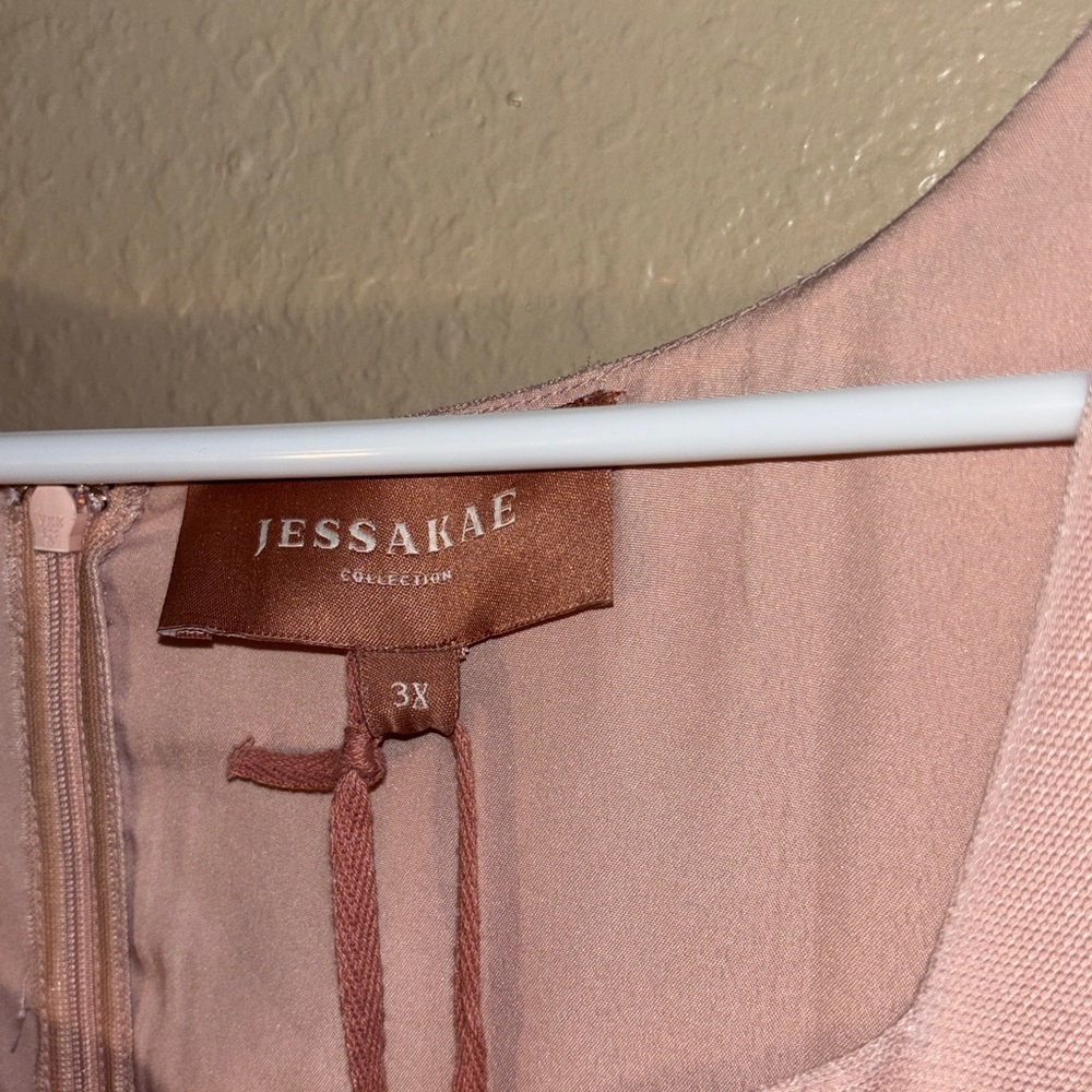 NWT JessaKae Allora Dress in Rose by the brand.
Color: Rose (a dusty pink)
Desi - Picture 4 of 11